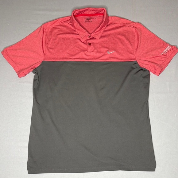 Nike Standard Fit Color Block Golf Dri-Fit Polo The Cosmopolitan of Las Vegas - Picture 1 of 7